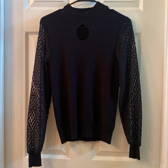 Belldini Black Ribbed Knit Sweater - Picture 3 of 13